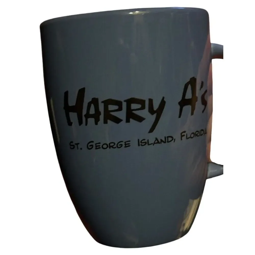 Harry‎ A’s Restaurant Mugs (2) St. George Island, Florida Seafood Bar and Grill